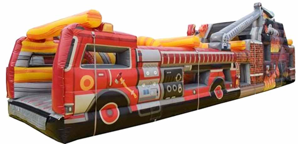 Inflatable Fire Truck Obstacle Course - Image 5