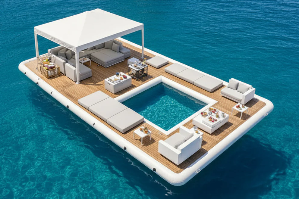 Custom Inflatable Floating Docks - Image 3