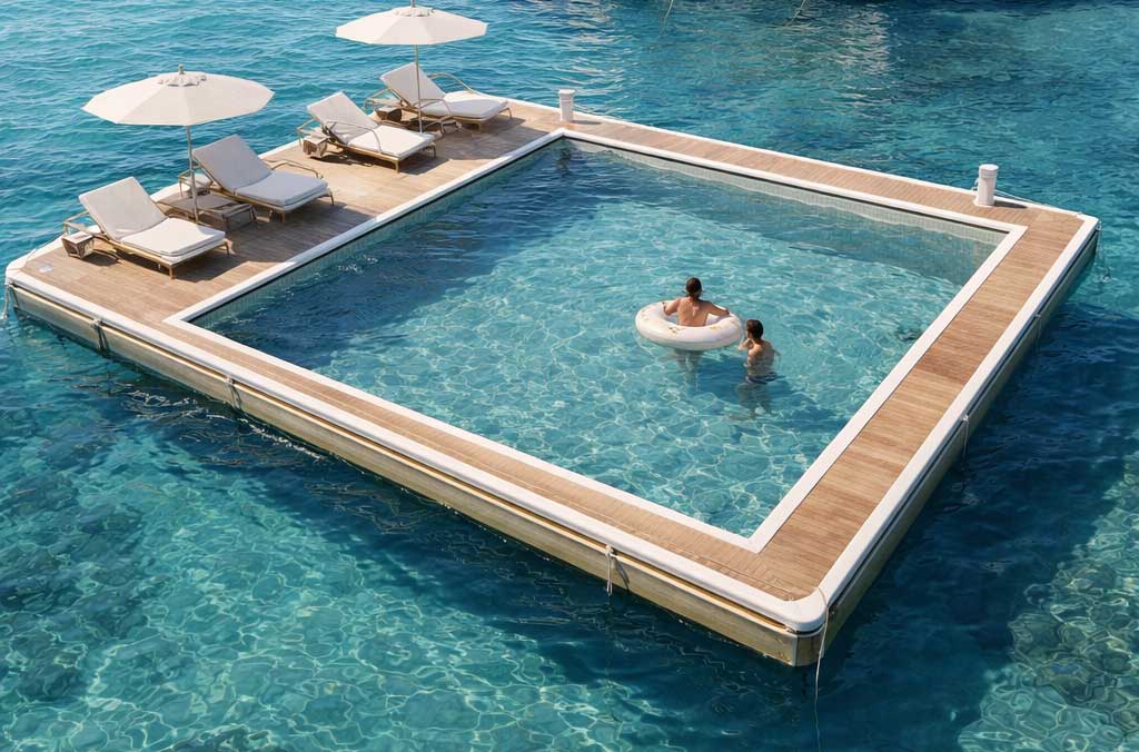 Inflatable Floating Pools For Sale