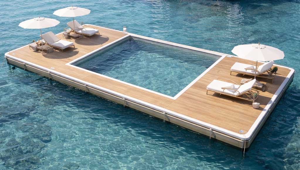 Inflatable Floating Pools For Sale - Image 2