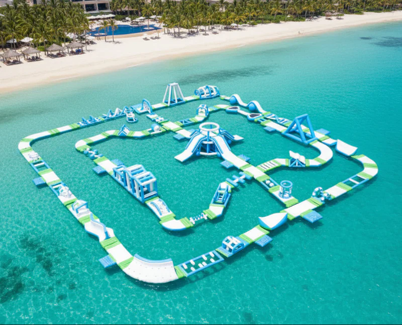 Inflatable Floating Water Park Obstacle Courses - Image 3