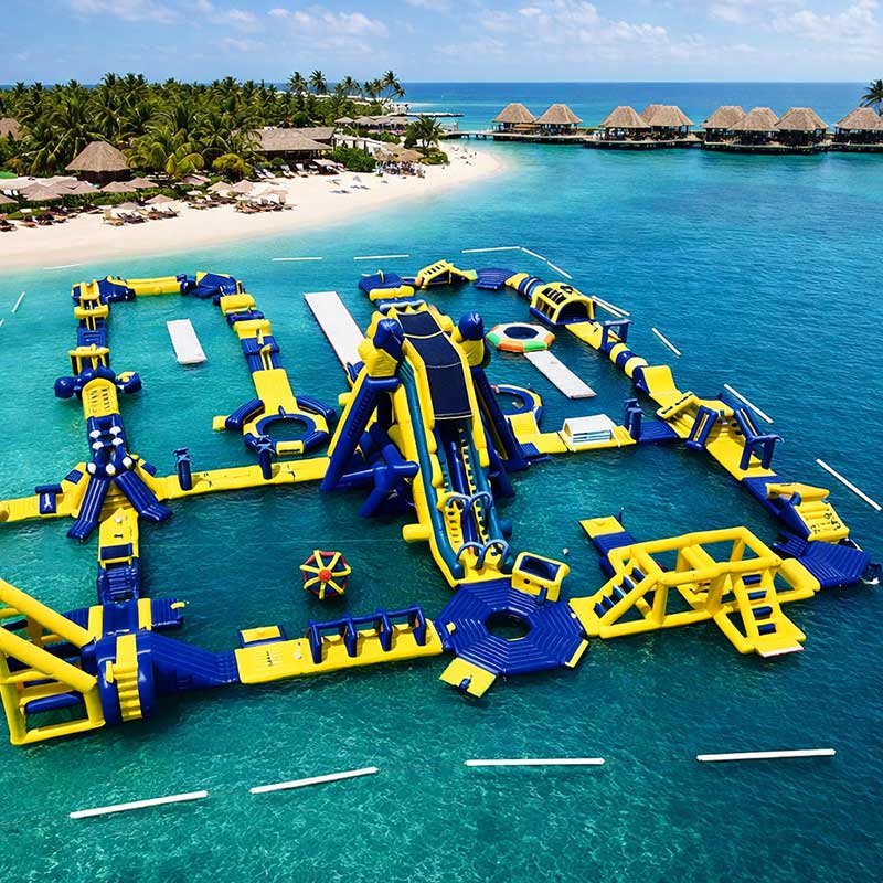 Inflatable Floating Water Park Obstacle Courses - Image 4