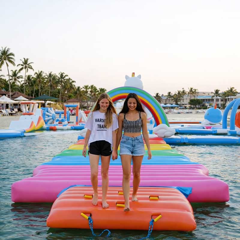 Inflatable Floating Water Park Obstacle Courses - Image 6