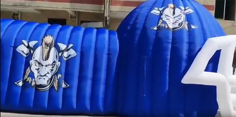 Inflatable Football Tunnel & Helmet - Image 11