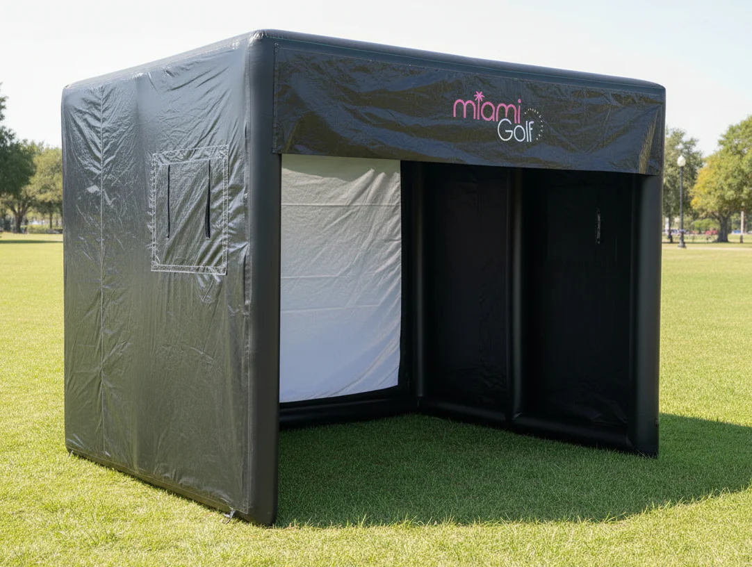 Inflatable Golf Enclosure With Impact Screen - Image 3