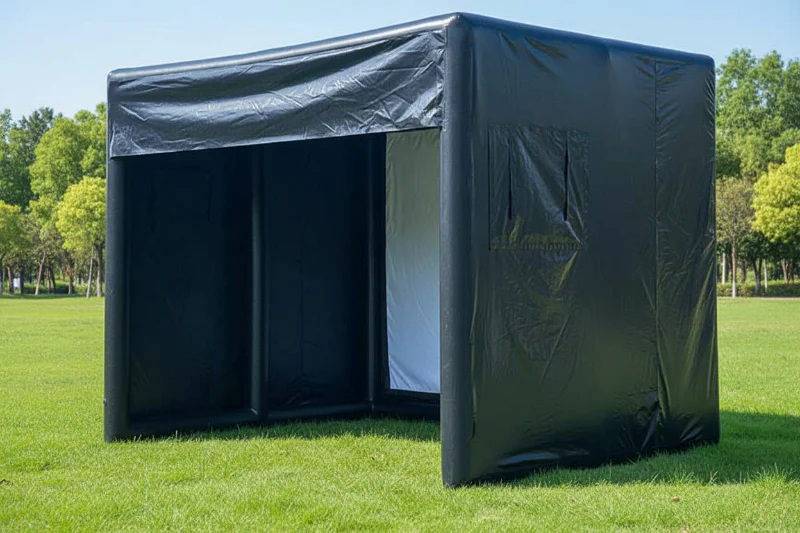 Inflatable Golf Enclosure With Impact Screen - Image 9