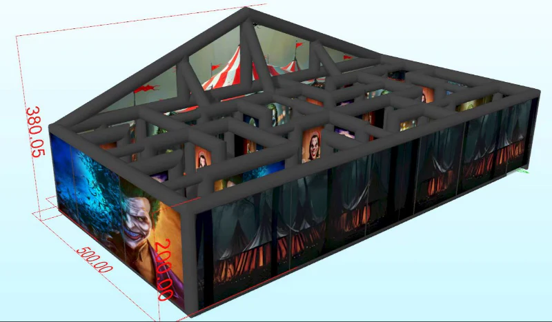 Inflatable Haunted House For Sale - Image 5