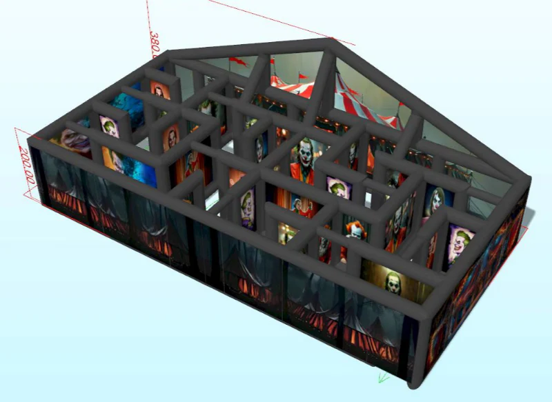 Inflatable Haunted House For Sale - Image 6