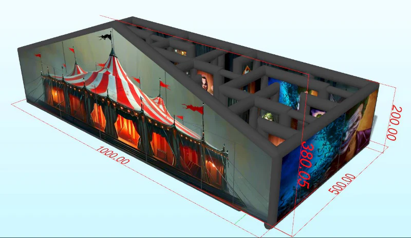 Inflatable Haunted House For Sale - Image 7