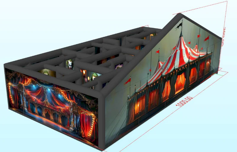 Inflatable Haunted House For Sale - Image 8