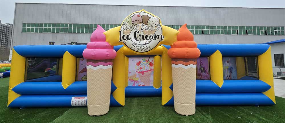 Inflatable Ice Cream Maze For Sale - Image 3