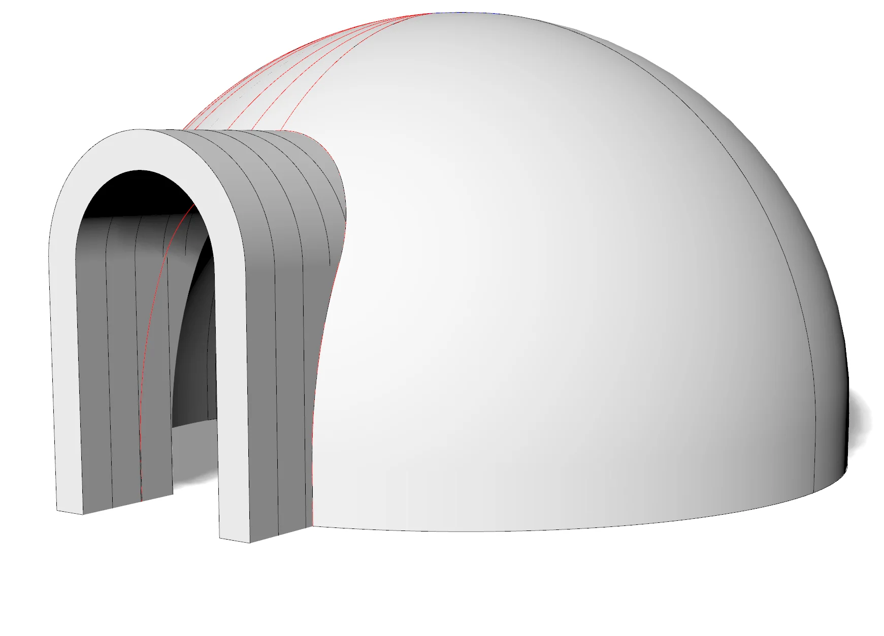 Inflatable Igloo With LEDs - Image 7