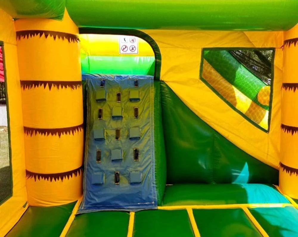 Inflatable Jungle Bounce House With Slide - Image 3