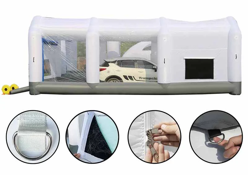 Inflatable Paint Booth For Sale - Inflatable Spray Booth For Autos - Image 3