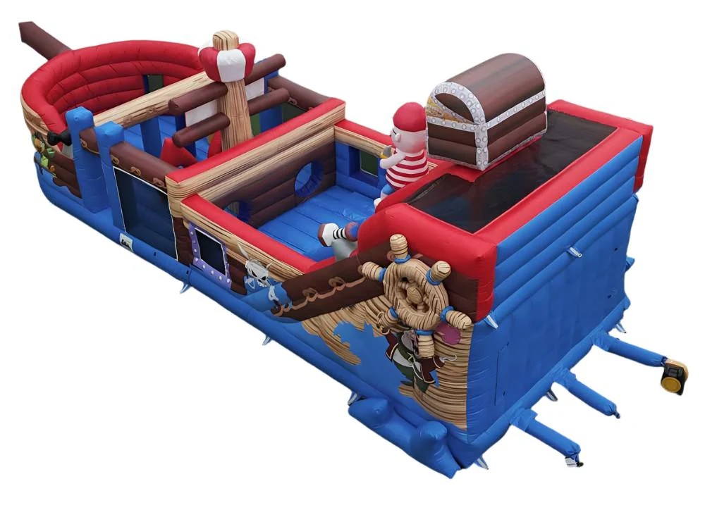 Inflatable Pirate Ship Obstacle Course - Image 4