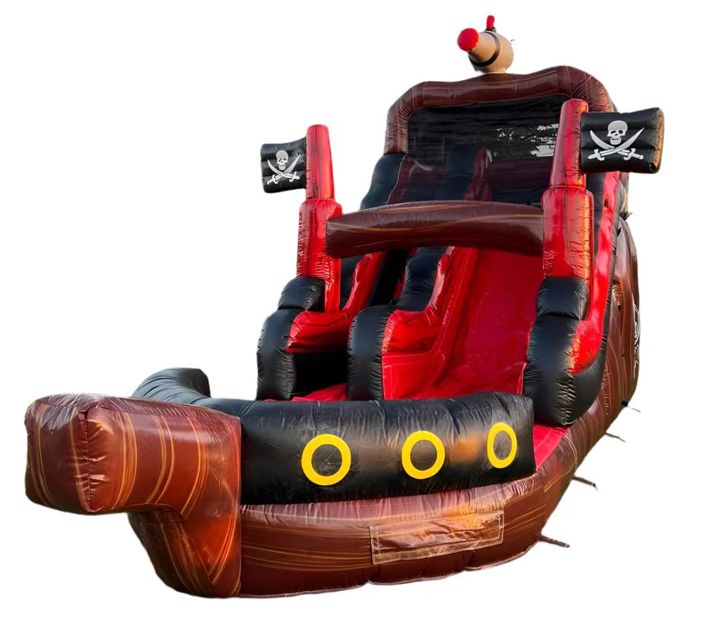 Inflatable Pirate Ship Water Slide - Image 3