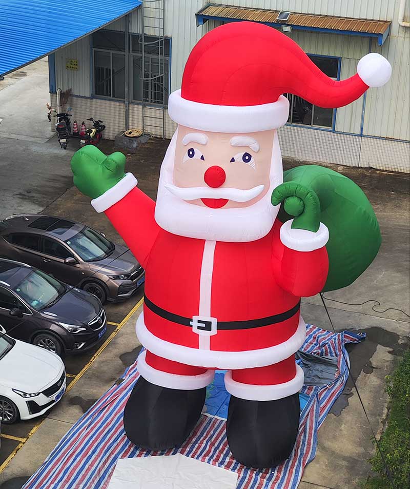 Large Inflatable Santa Claus For Sale - Image 3