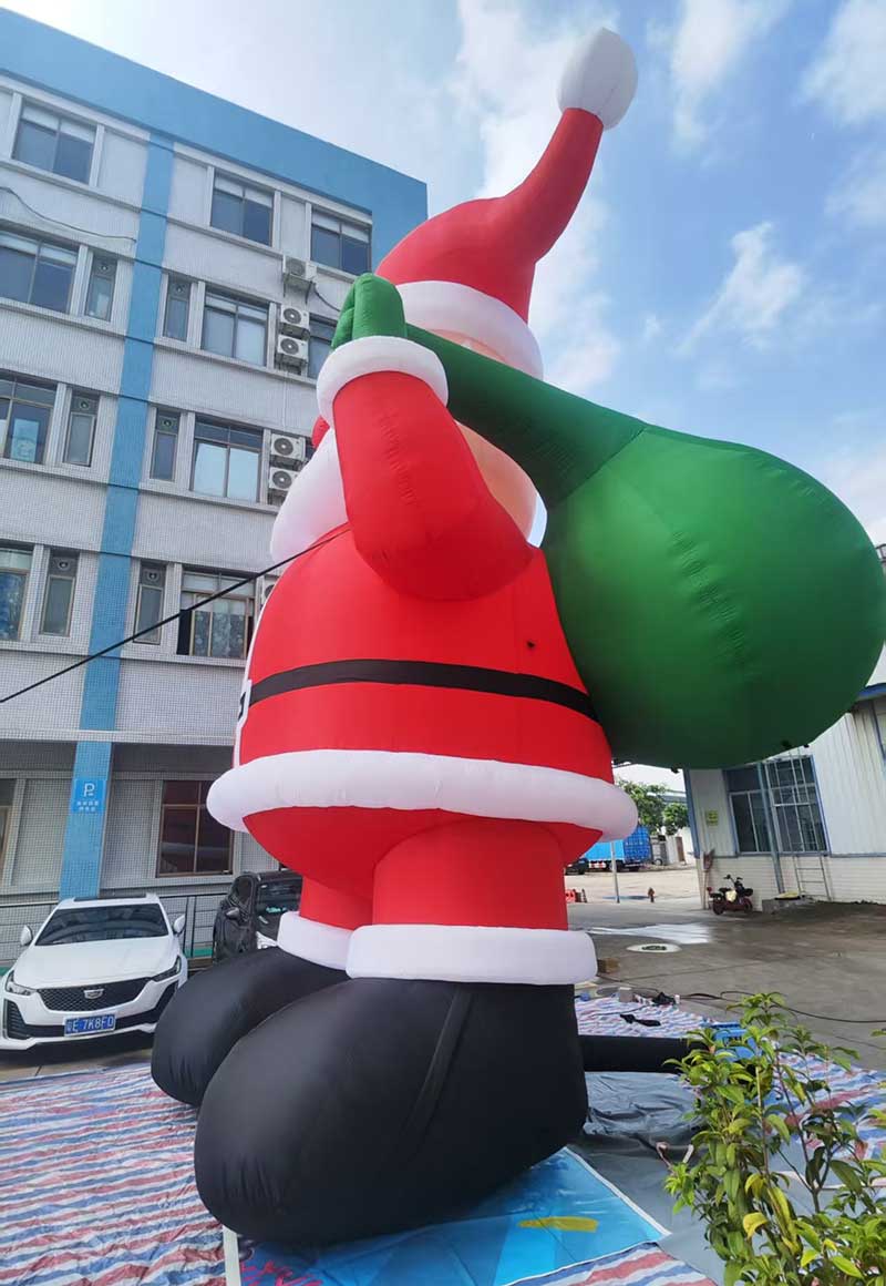 Large Inflatable Santa Claus For Sale - Image 4