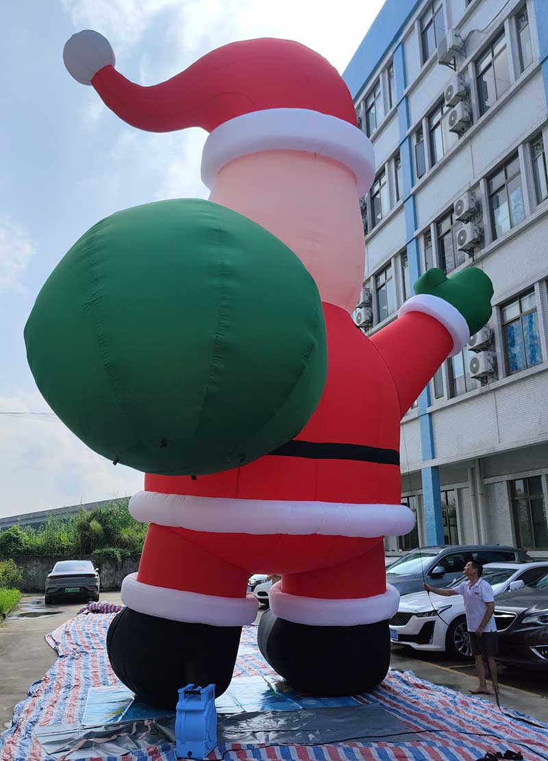 Large Inflatable Santa Claus For Sale - Image 5