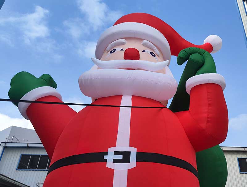 Large Inflatable Santa Claus For Sale - Image 6