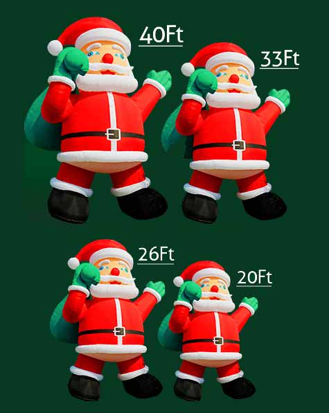 Large Inflatable Santa Claus For Sale - Image 8