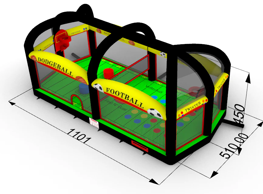 Ultimate Inflatable Sports Arena - Image 9