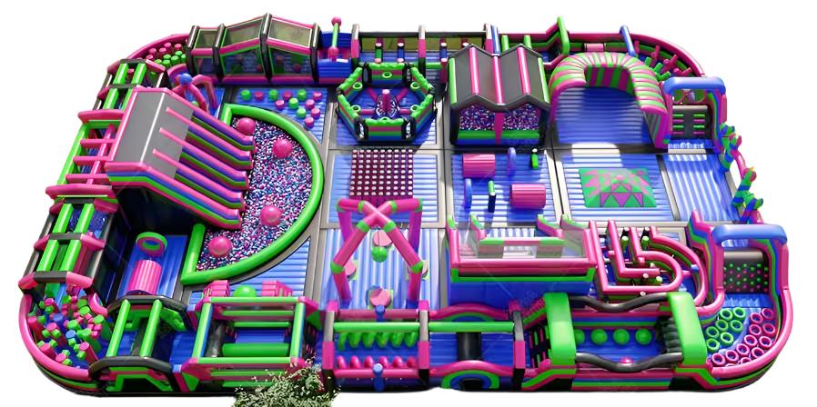 Large Inflatable Theme Amusement Parks For Sale - Image 23