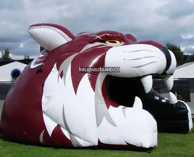 Inflatable Tiger Head Tunnels - Image 4