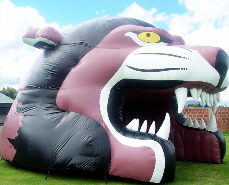 Inflatable Tiger Head Tunnels - Image 5
