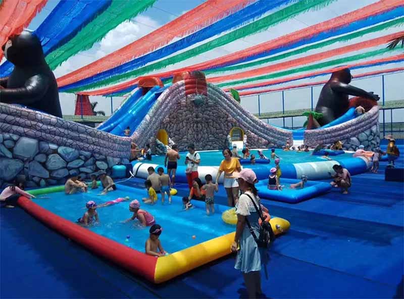 Custom Inflatable Water Parks For Sale - Image 3