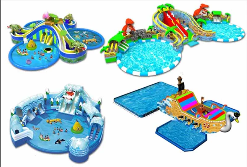Custom Inflatable Water Parks For Sale - Image 5