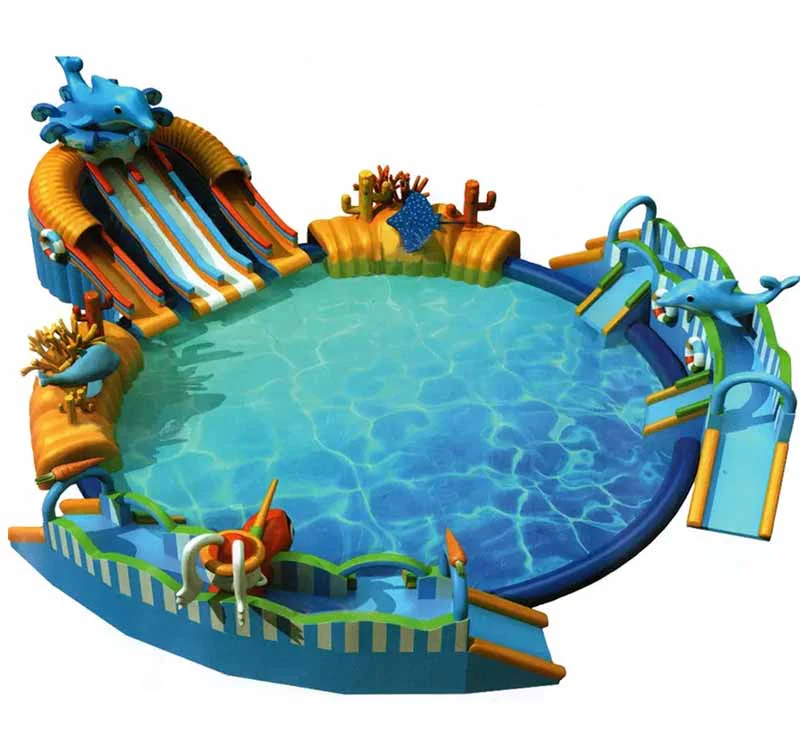 Custom Inflatable Water Parks For Sale - Image 6