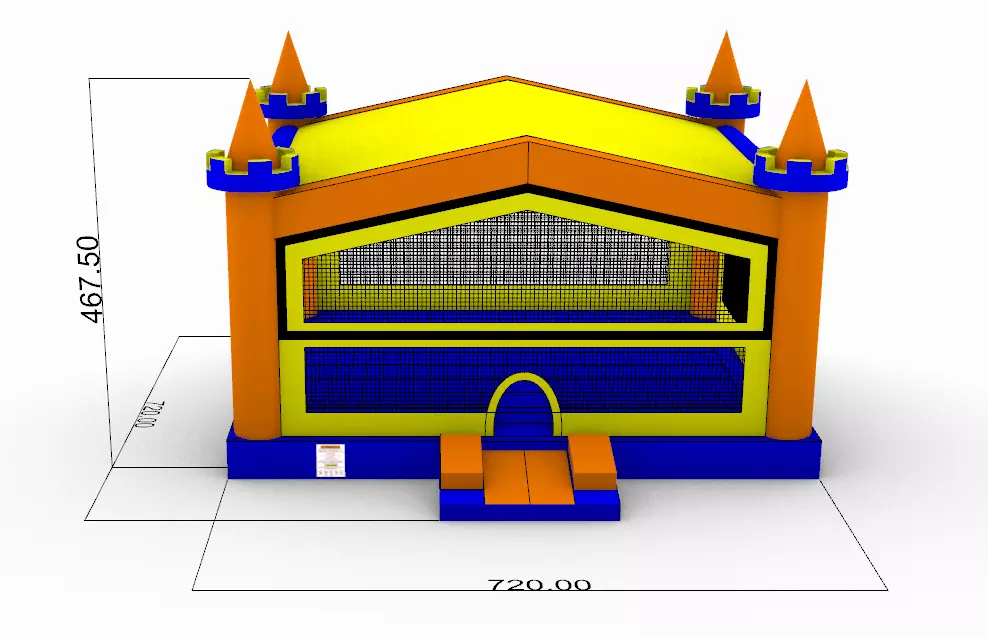 Large 24ft Bounce House - Fits 12 to 15 Jumpers - Image 8
