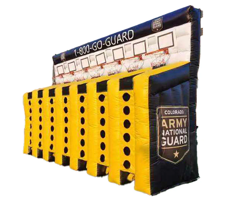 Large Inflatable Connect 4 Basketball Game - Image 8