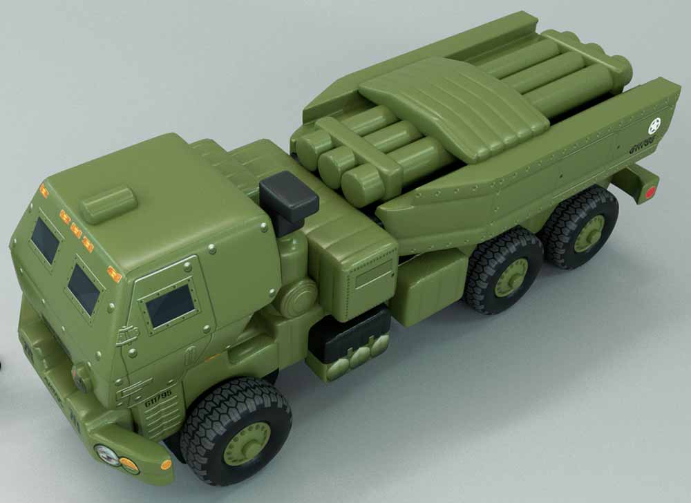 Large Inflatable HIMARS Replica - Image 3