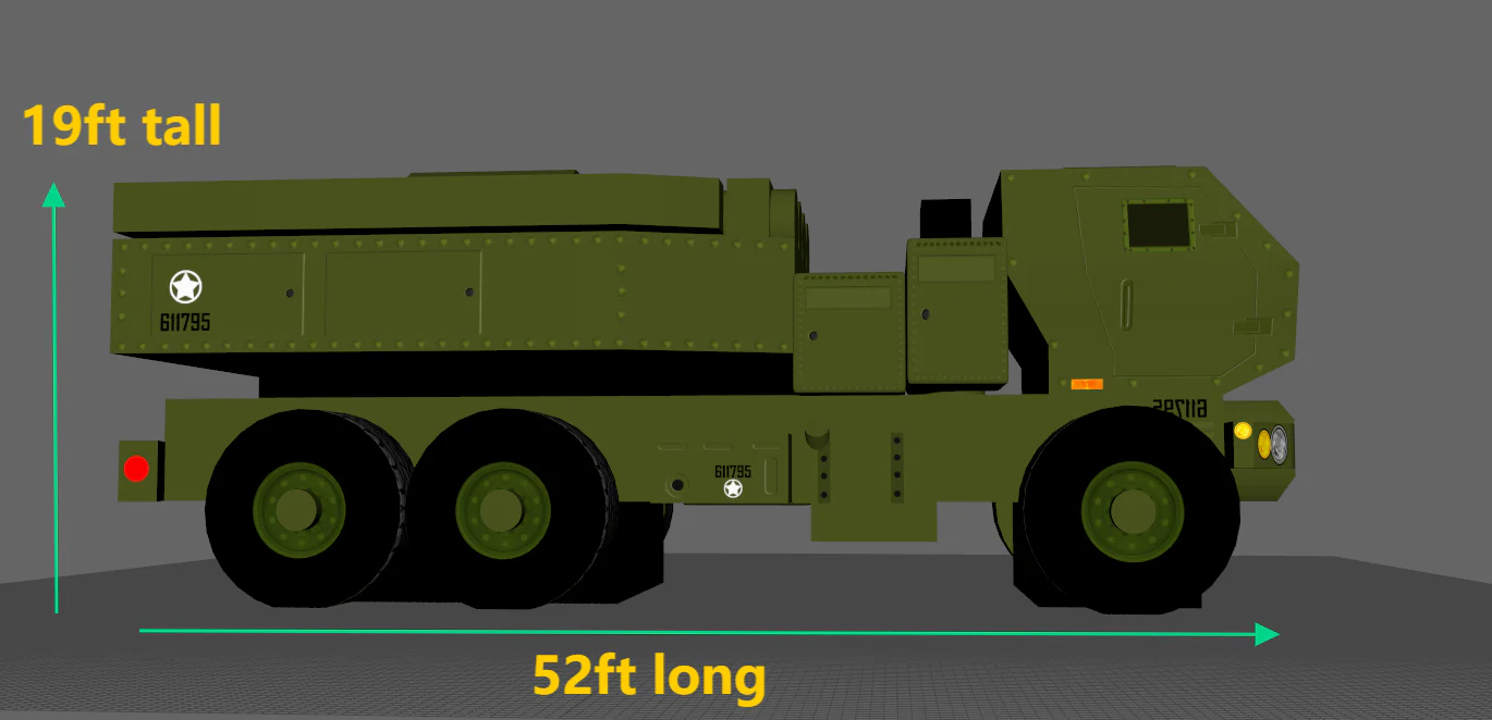 Large Inflatable HIMARS Replica - Image 6