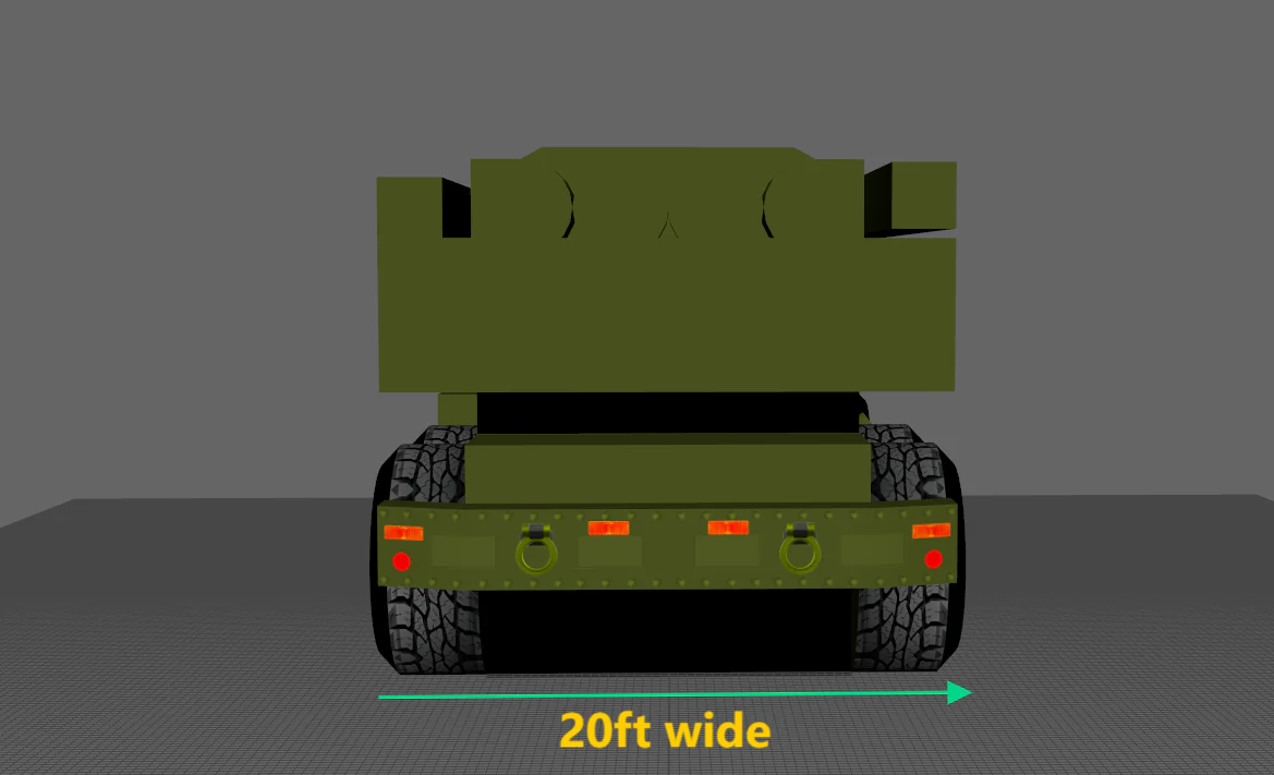 Large Inflatable HIMARS Replica - Image 7