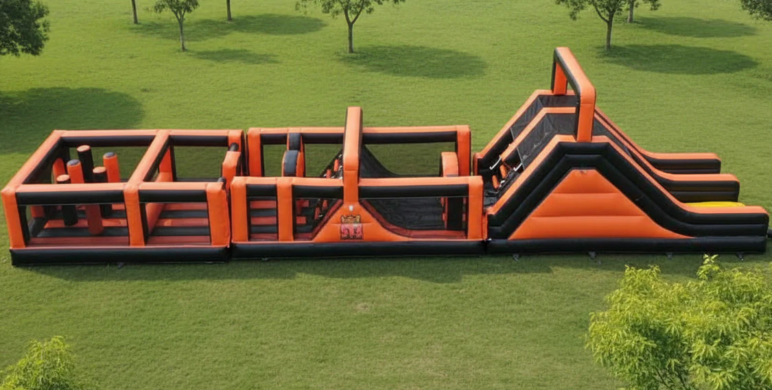 Large Inflatable Obstacle Course - Image 3