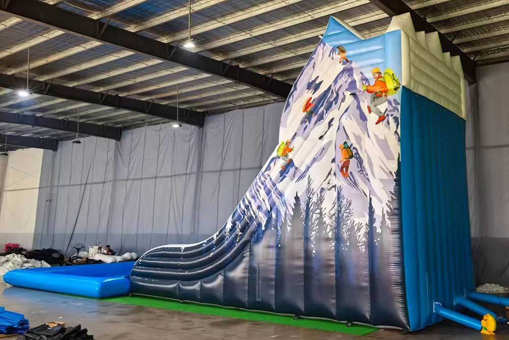 Large Inflatable Water Slide With Pool - Image 4