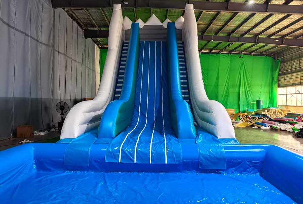 Large Inflatable Water Slide With Pool - Image 5