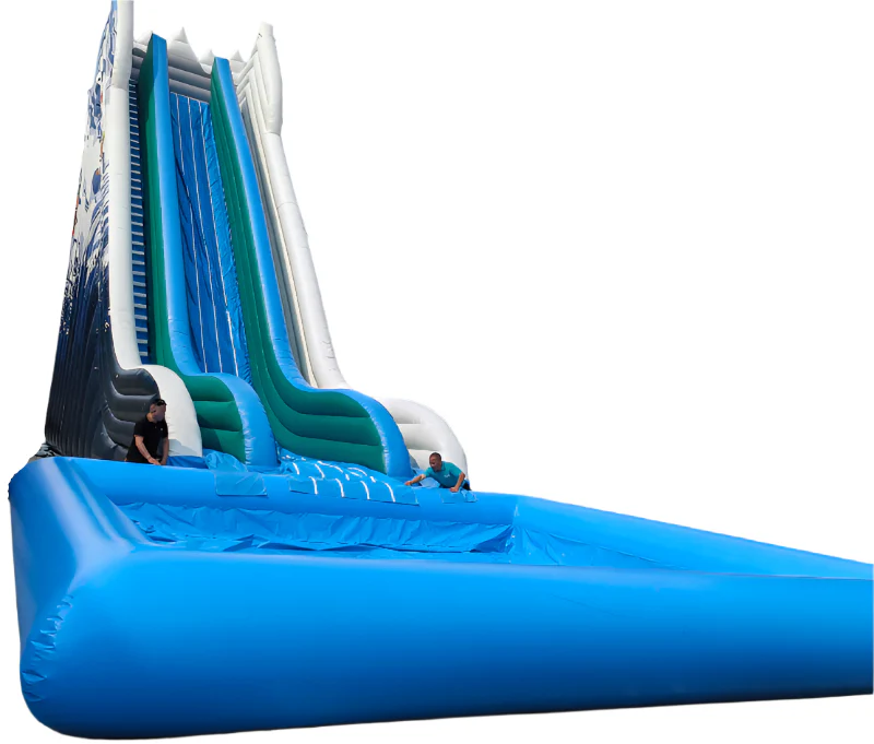 Large Inflatable Water Slide With Pool - Image 7
