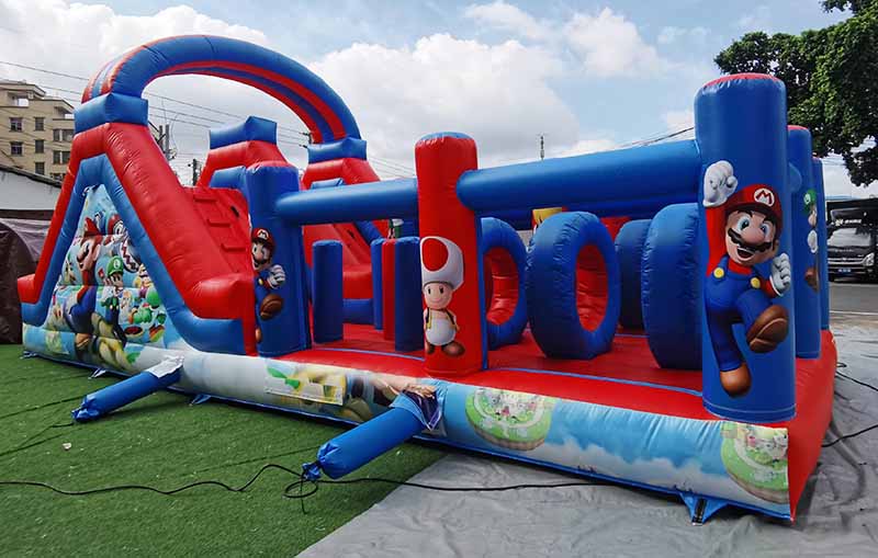 Mario Bros Inflatable Obstacle Course - Image 10