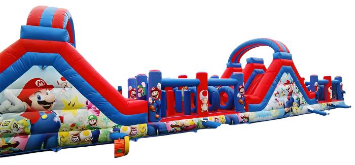 Mario Bros Inflatable Obstacle Course - Image 2