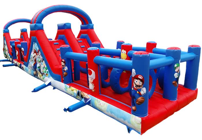 Mario Bros Inflatable Obstacle Course - Image 3