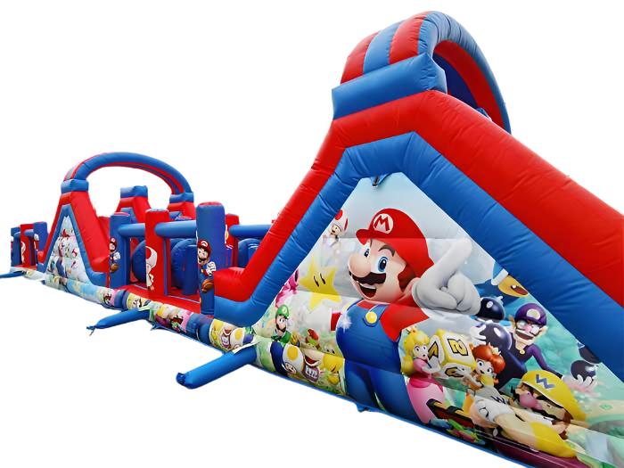 Mario Bros Inflatable Obstacle Course - Image 4