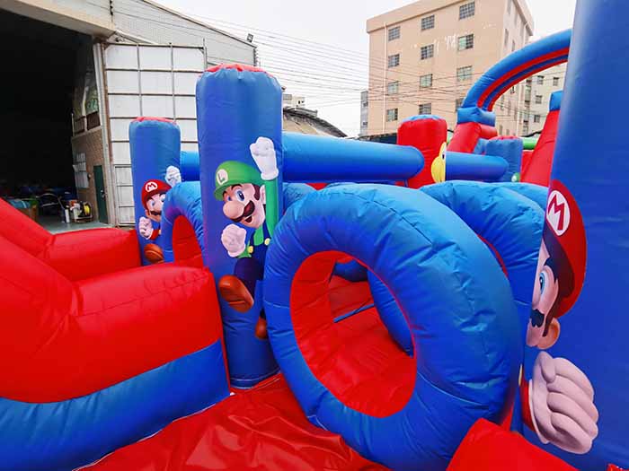 Mario Bros Inflatable Obstacle Course - Image 6