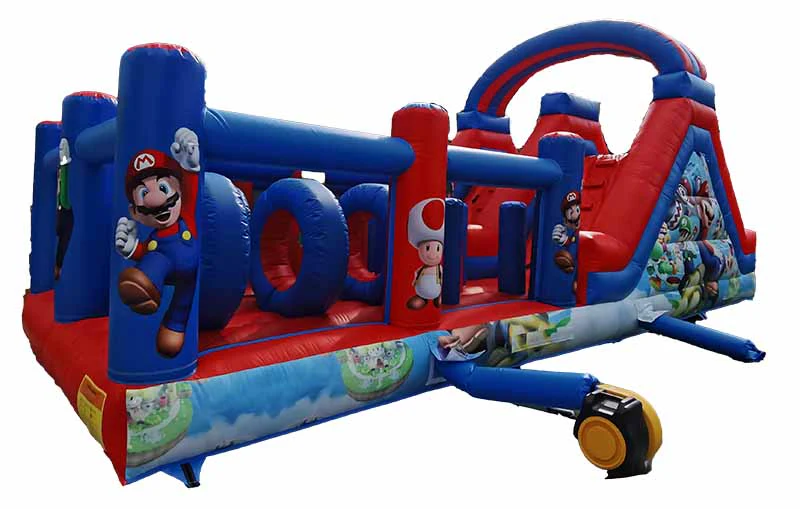 Mario Bros Inflatable Obstacle Course - Image 8