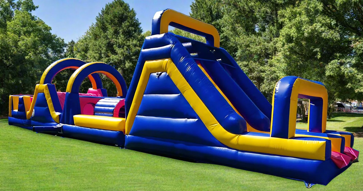50ft Medium Inflatable Obstacle Course - Image 3