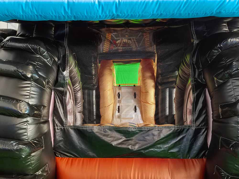Monster Truck Bounce House with Slide - Image 7