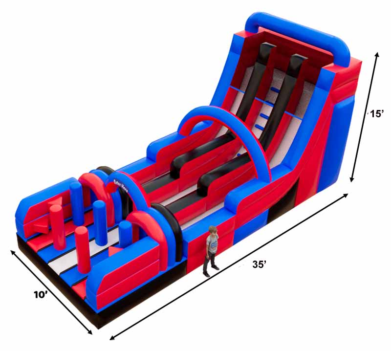 Ninja Inflatable Obstacle Course - Image 6